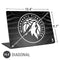 NBA Minnesota Timberwolves Black Animal Print Universal Laptop 16.6in (13.4 x 9.7in) Skin